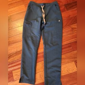 FIGS Womens Technical Collection Teal Caribbean Blue Scrub Pants PO 1326 Size XS